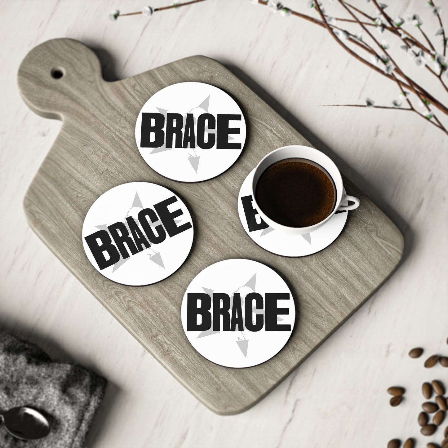 BRACE Coaster