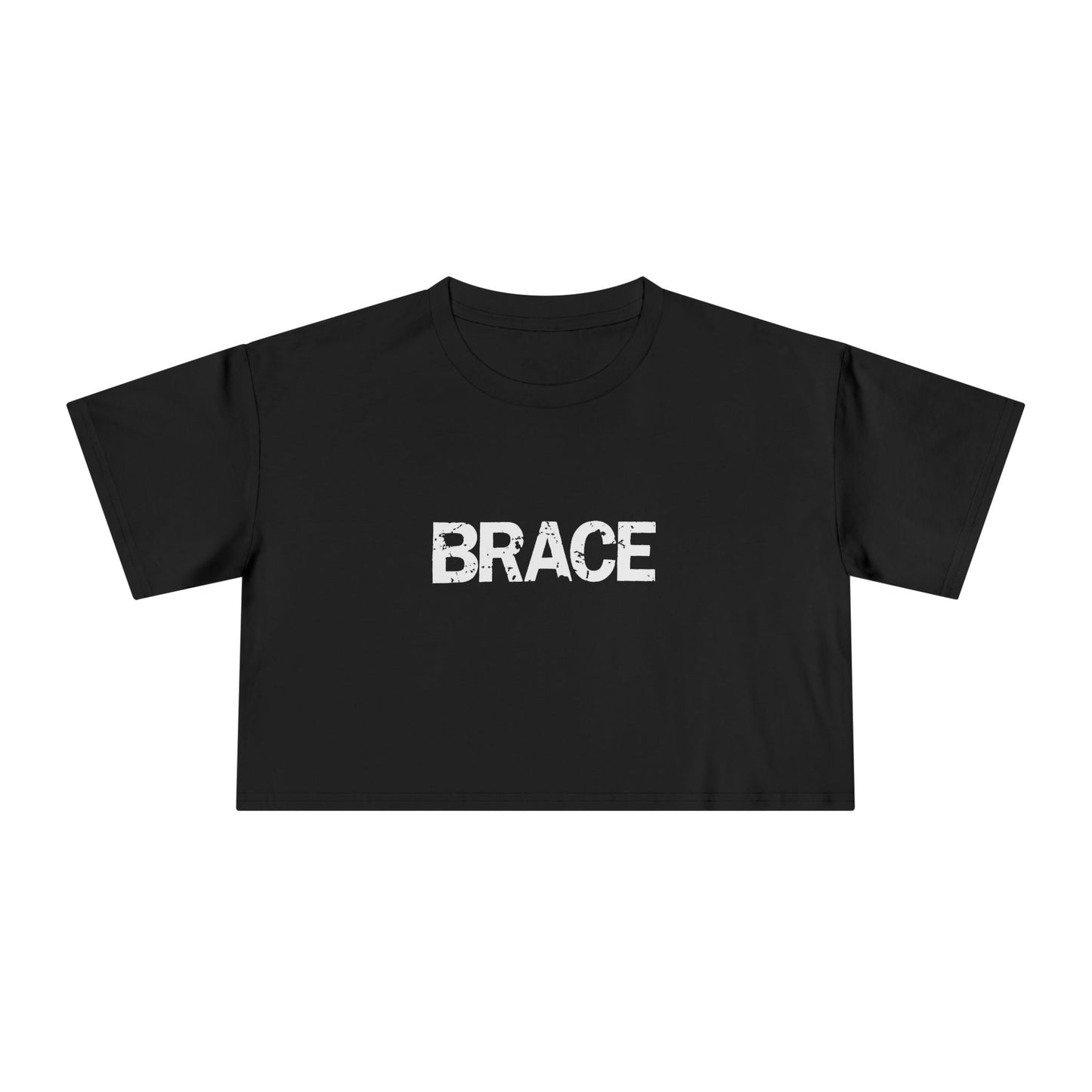 BRACE 'Classic' Ladies Crop Top, front print