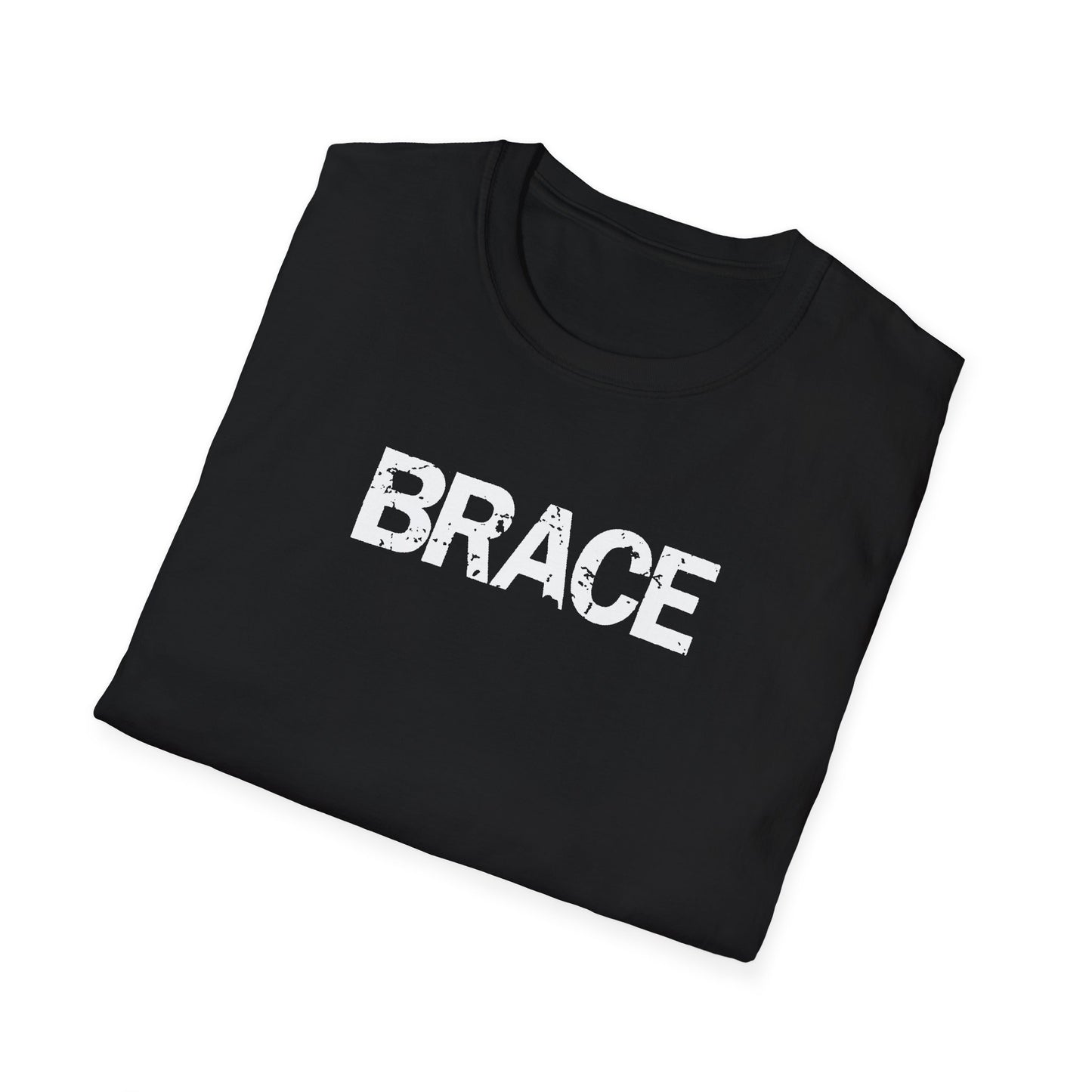BRACE 'Classic' Tee, front & back print