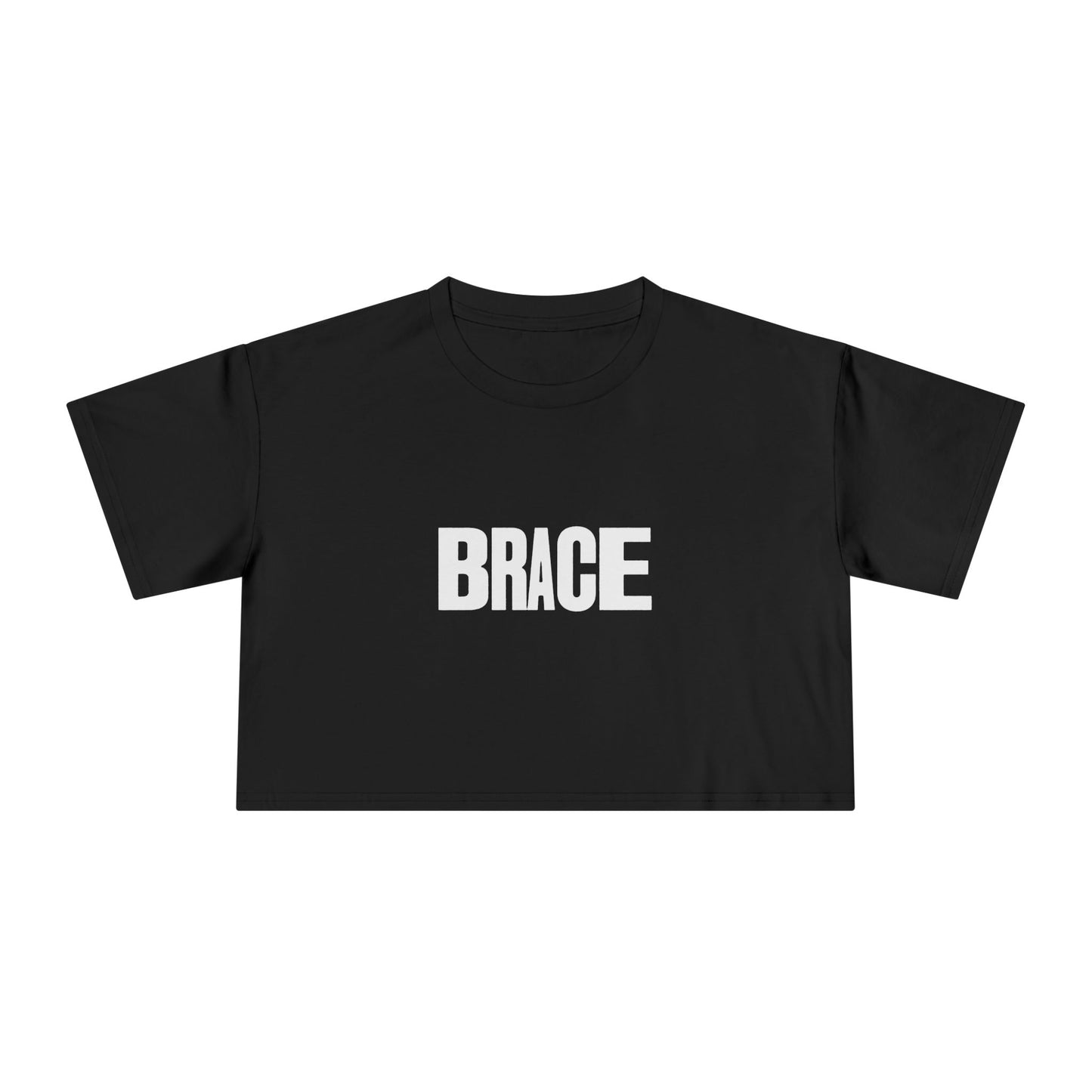 BRACE Ladies Crop Top, front print