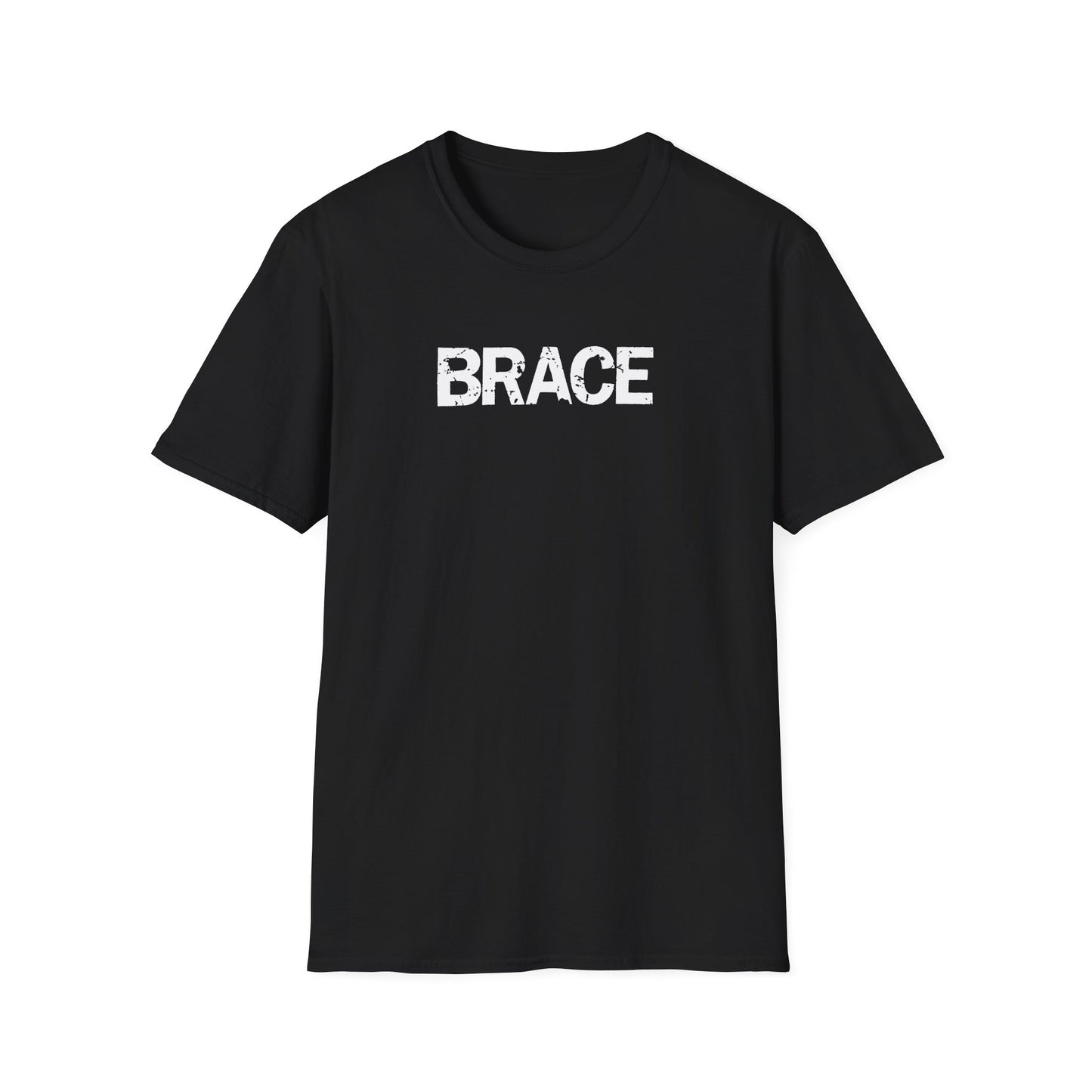 BRACE 'Classic' Tee, front & back print
