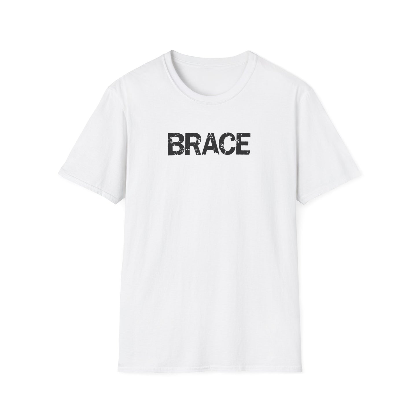 BRACE 'Classic' Tee, front & back print